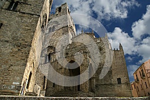 Medievel Catholic Church. Chiesa Matrice in Erice, Sicily.