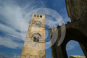 Medievel Catholic Church. Chiesa Matrice in Erice, Sicily.