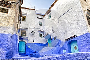 Medina of the blue town Chefchaouen, Morocco