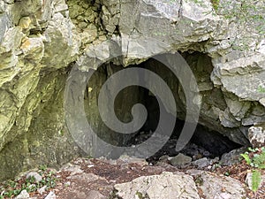 Medina marimba cave in the protected landscape of the Kamacnik canyon, Vrbovsko - Gorski kotar, Croatia / PeÄ‡ina Medina marimba