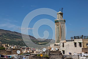 Medina Rooftops and Muslim Tower