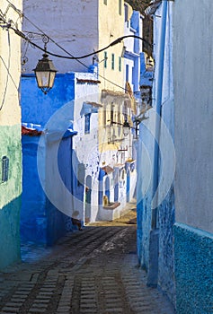 Medina's Architecture of Chefchaouen, Morocco