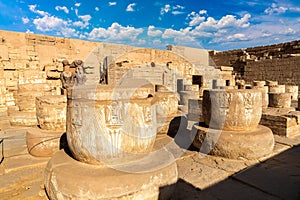 Medinet Habu temple in Luxor