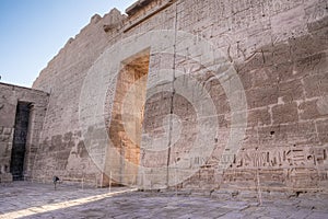 Medinet Habu temple in Luxor