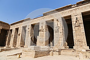 Medinet Habu Temple in Luxor, Egypt