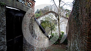 Medioeval village Castiglione Olona Italy