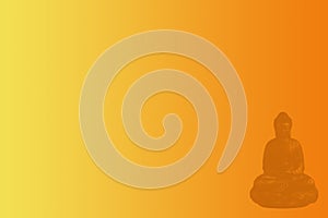 Meditating Buddha web banner