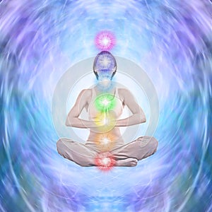 Meditating on the Seven Chakra with Vortex energy