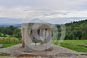 Meditation bell in Hojna Voda