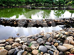 Zen meditation landscape. Calm and spiritual nature environment.Calm and spiritual nature environment. Nobody, relax.