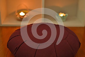 Meditation Seat Cushion Home Relaxation Solitude Contemplation Meditate photo