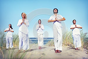 Meditation Yoga Wellness Peaceful Relaxation Concept