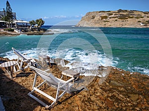 Mediteranean sea shore, NE Crete