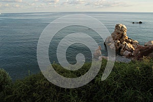 mediteranian sea view photo