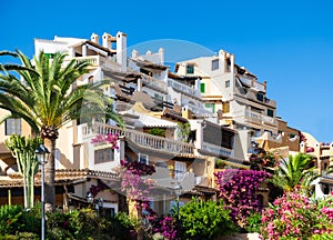 Mediterranean architecture at the idyllic small town of Cala Fornells