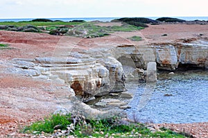 Mediterranean coastline photo