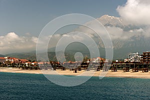 Mediterranean cost next to Kiris, Kemer, Turkey