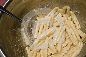 Mediterranean Diet - Pasta with cheese and butter