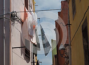 Mediterranean Laundry in the Spring Breeze