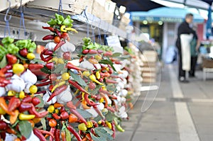 Mediterranean market - Rovinj, Croatia