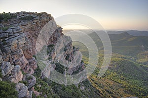 Mediterranean mountainous landscape