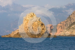 Mediterranean rocky coast