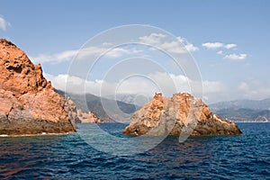 Mediterranean rocky coast