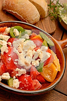 Mediterranean salad photo