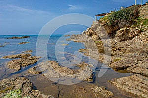 Seaside in Skikda county in Algeria photo