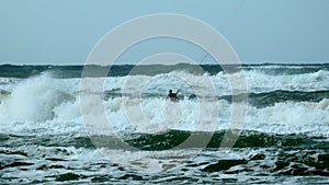 Mediterranean Sea. Israel. The coast near Haifa. photo