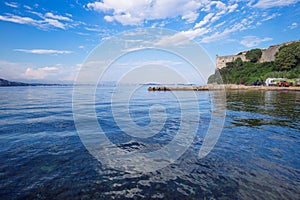 Mediterranean Sea landscape Cannes Iles de Lerins