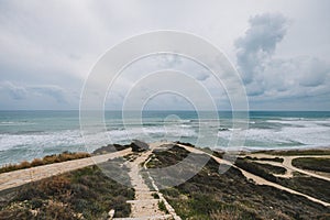 Mediterranean sea landscape. Cavo Greco, Ayia napa, Cyprus.