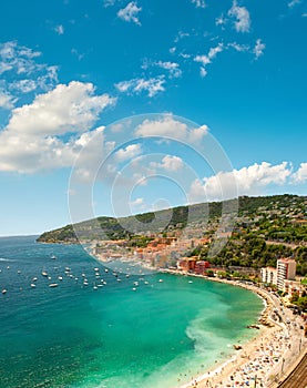 Mediterranean Sea landscape French riviera, France