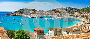 Mediterranean Sea Spain Majorca Port de Soller photo