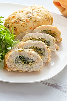 Mediterranean Stuffed Chicken Breasts