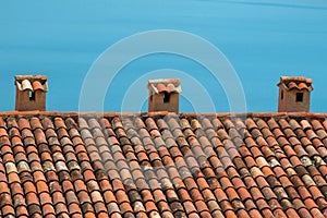 Mediterranean style roof