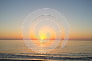 Mediterranean sunrise