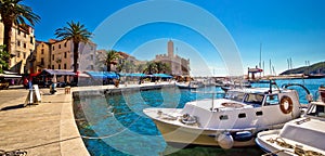 Mediterranean town of Komiza on Vis island