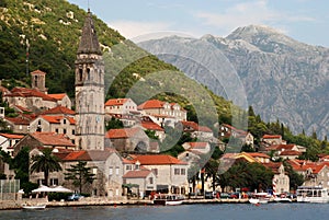 Mediterranean town - Perast, Montenegro photo