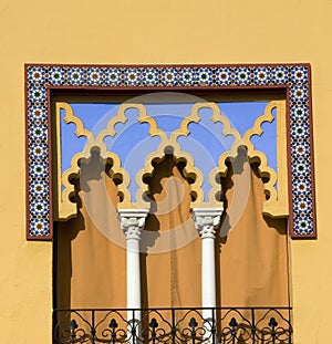 Mediterranean Window Treatment