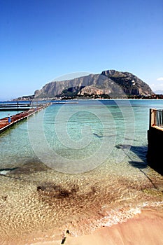 Mediterrean beautiful seascape. Sicily
