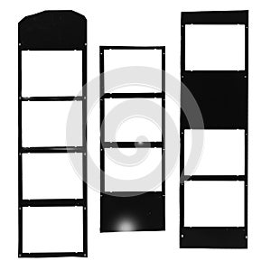 Medium format filmstrip,picture frames photo