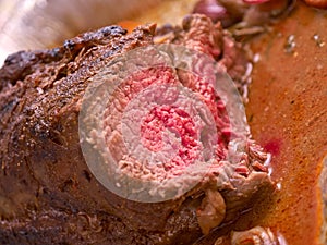 Medium Rare Beef Roast