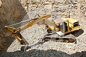 Medium sized excavator