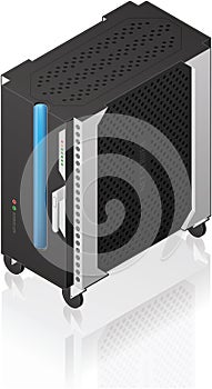 Medium Tower Size Server Rack