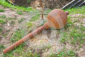 Medium Trench Mortar or Toffe Apple bomb