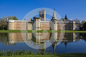 Medival castle near the lake in Austria