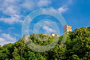 Medival castle ruins in Austria