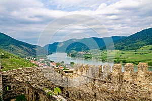 Medival castle ruins in Austria