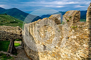 Medival castle ruins in Austria